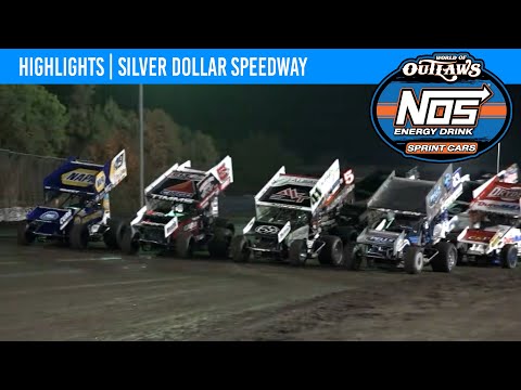 World of Outlaws NOS Energy Drink Sprint Cars Silver Dollar Speedway September 10, 2022 | HIGHLIGHTS - dirt track racing video image