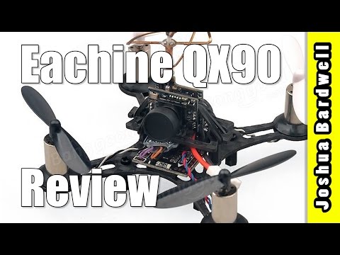 Eachine QX90 Micro Brushed Quadcopter | FLIGHT FOOTAGE, TUNING, REVIEW - UCX3eufnI7A2I7IkKHZn8KSQ