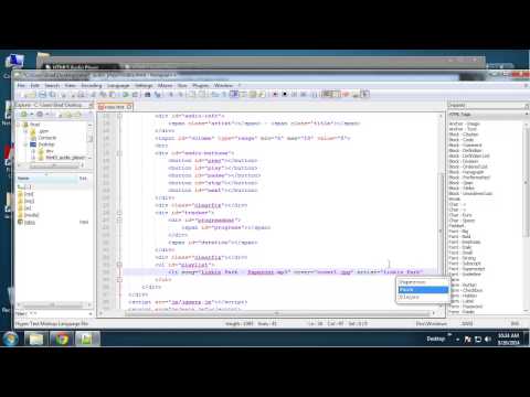 Build An Audio Player Using HTML5 & jQuery - Part 1 - UC29ju8bIPH5as8OGnQzwJyA