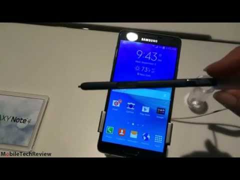 Samsung Galaxy Note 4 First Look - UCW6J17hZ_Vgr6cQgd_kHt5A