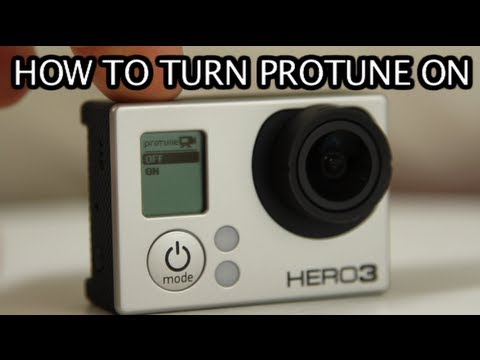 How To Turn Protune / WB (white balance) ON - Hero3 Black - GoPro Tip #86 - UCTs-d2DgyuJVRICivxe2Ktg