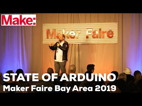 State of Arduino: Massimo Banzi at Maker Faire Bay Area 2019 - UChtY6O8Ahw2cz05PS2GhUbg