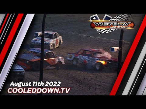 August 11th 2022, WISSOTA Pure Stocks Crash from Victory Lane Speedway - dirt track racing video image
