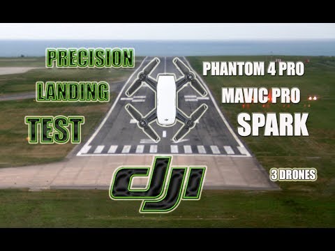 Precision Landing Test - DJI Spark vs Mavic Pro vs Phantom Pro - UCm0rmRuPifODAiW8zSLXs2A