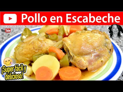 POLLO EN ESCABECHE |  Vicky Receta Fácil - UCewhO42h_TIKZdntpI-v39g