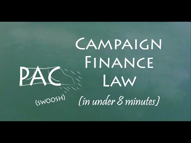 What Is Campaign Finance Law?