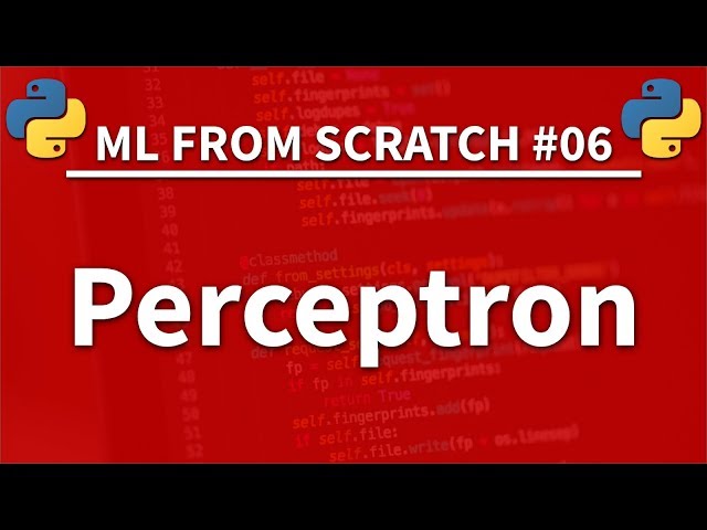 Building a Pytorch Perceptron from Scratch