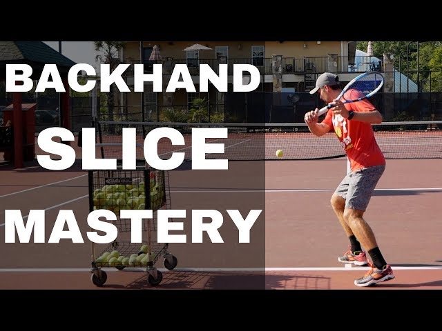 How to Hit a Backhand Slice in Tennis
