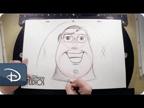 How-To Draw Buzz Lightyear From ‘Toy Story’ | Walt Disney World - UC1xwwLwm6WSMbUn_Tp597hQ