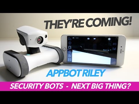 World's First HOME SECURITY ROBOT - Appbot Riley - BEST of 2017 - UCwojJxGQ0SNeVV09mKlnonA