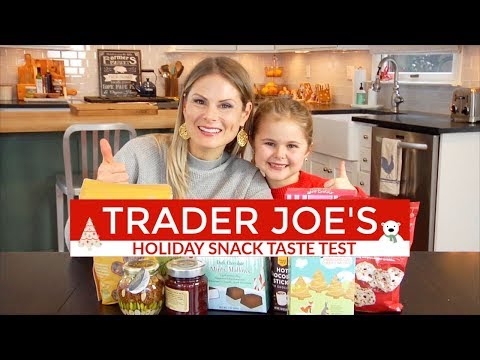 Trader Joe's Holiday Snacks Taste Test | GROCERY HAUL - UCj0V0aG4LcdHmdPJ7aTtSCQ