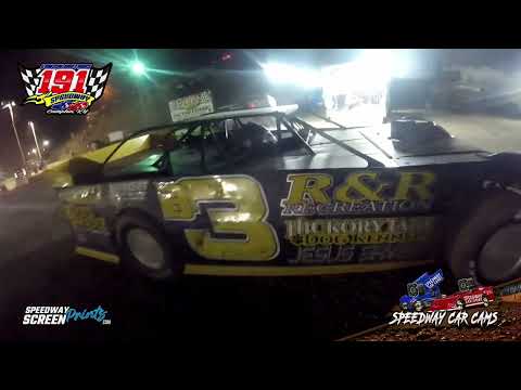 #B3 James Benefiel - Crate Late Model - Heat &amp; Feature - 191 Speedway - 11-9-24 - dirt track racing video image