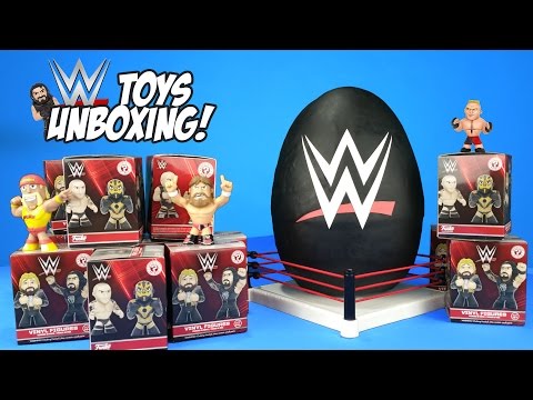 WWE Toys Unboxing + Hot Wheels Cars & Superhero Play-Doh Surprise Egg with WWE Wrestling Toys - UCCXyLN2CaDUyuEulSCvqb2w