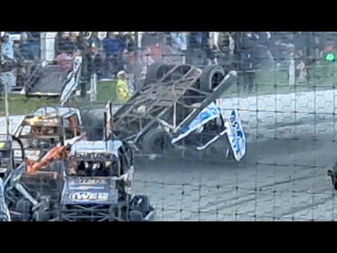 Stratford Speedway - North Island Stockcars 2023 Finals - 14/1/23 - dirt track racing video image