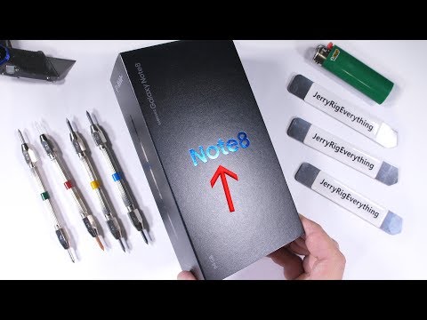 Galaxy Note 8 Durability Test!! - Scratch Burn BEND TEST!! - UCWFKCr40YwOZQx8FHU_ZqqQ