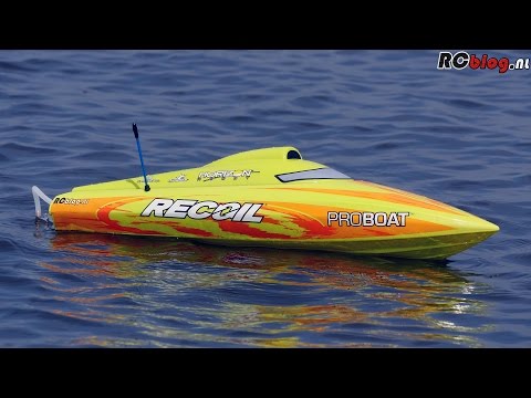 Pro Boat Recoil 26 Deep-V Brushless RTR video review (NL) - UCXWsfadxZ1qM0HKuPOx1ptg