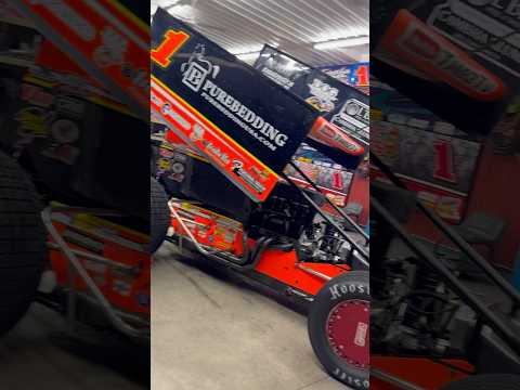 Open Shop party in full swing - dirt track racing video image