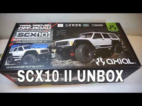 Unbox Axial SCX10 II Kit Jeep Cherokee- JPRC - UCerbnOYwiVAIz8hmhHkxQ8A