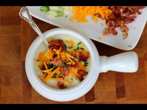 Soup Recipe: Loaded Baked Potato Soup by Cooking For Bimbos - UC_WMyJMgMjKQod3FILMmw7g