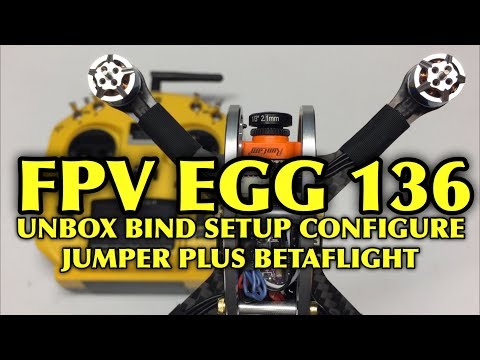 KINGKONG 136mm FPV EGG RC Racing Drone BNF Unbox Setup - UC9l2p3EeqAQxO0e-NaZPCpA