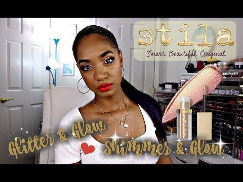 ★ STILA Shimmer & Glow AND Glitter & Glow Liquid Eye Shadows ★ SWATCHES and REVIEW - UCPWE8QVTHPLqYaCOuqWNvIw