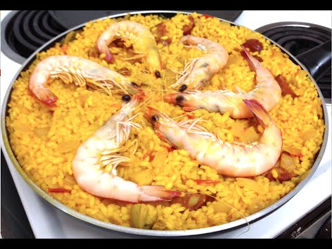 EASY HOMEMADE PAELLA RECIPE  - Greg's Kitchen - UCGXHiIMcPZ9IQNwmJOv12dQ