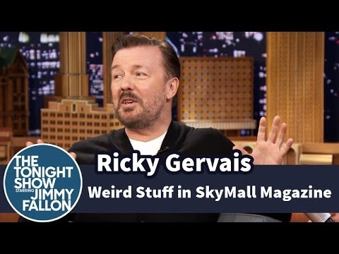 Ricky Gervais and Jimmy Find Weird Stuff in SkyMall Magazine - UC8-Th83bH_thdKZDJCrn88g