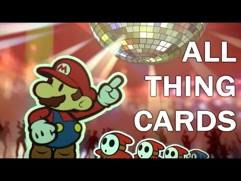 Paper Mario Color Splash: ALL THING CARDS Animations (1080p 60fps) - UCdaluuQuE5GoOlULA2PGKmA