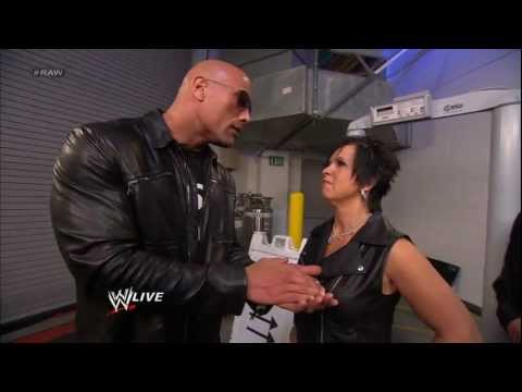 Vickie Guerrero confronts The Rock outside the HP Pavilion: Raw, Jan 21, 2013 - UCJ5v_MCY6GNUBTO8-D3XoAg