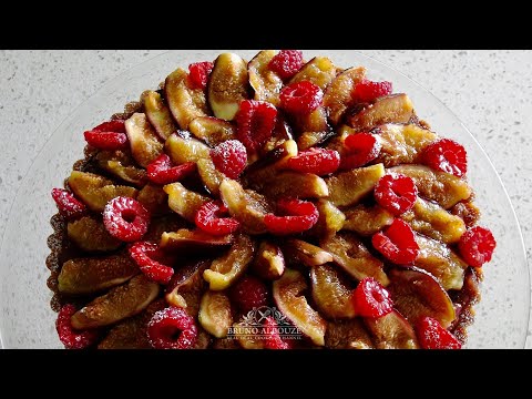 The Ultimate Fig Tart  - Bruno Albouze - THE REAL DEAL