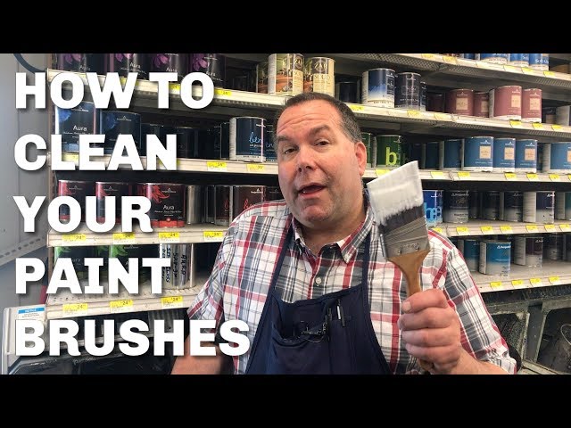 How to Preserve Paint Brushes and Keep Them in Top Condition