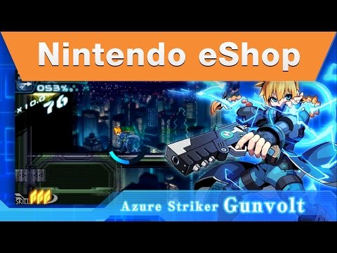 Nintendo eShop - Azure Striker GUNVOLT Reveal trailer - UCGIY_O-8vW4rfX98KlMkvRg