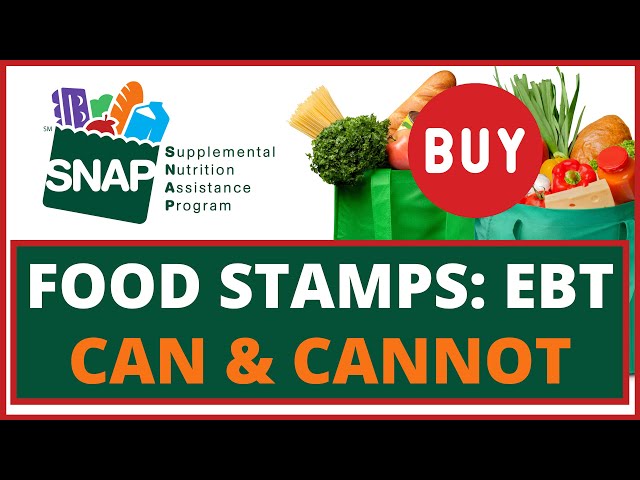 What You Can’t Buy With Food Stamps