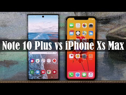 Galaxy Note 10 Plus vs iPhone Xs Max - Full Comparison - UCKlOmM_eB0nzTNiDFZibSSA