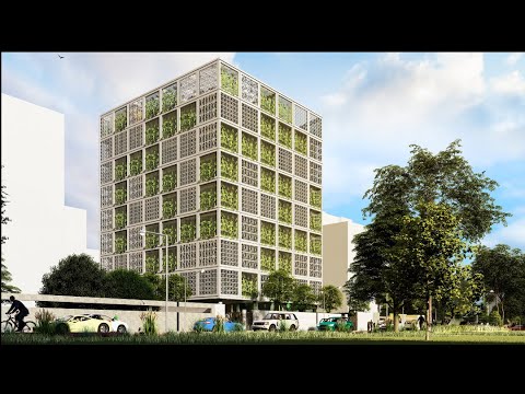 "Green Box" - Sustainable Architecture Design of College in Mumbai by Basics Architects
