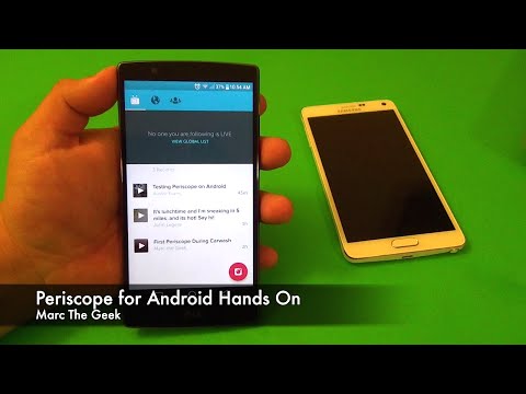 Periscope For Android Devices Walkthrough - UCbFOdwZujd9QCqNwiGrc8nQ