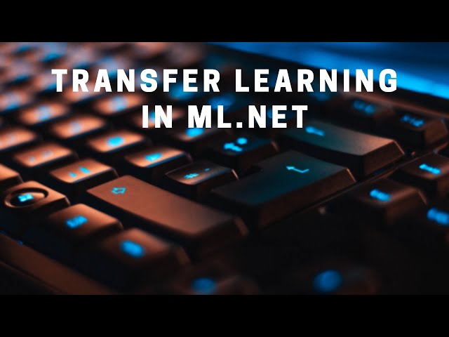 Using ML.NET with TensorFlow
