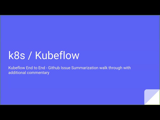 How to Use Kubeflow and Tensorflow Together