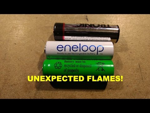 What's inside Eneloop and LIDL NiMh cells (fire, apparently) - UCtM5z2gkrGRuWd0JQMx76qA