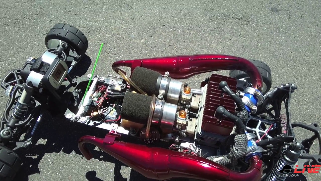 obr twin 57cc rc car