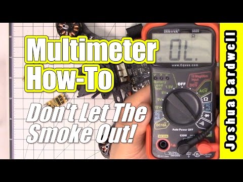 HOW TO USE A MULTIMETER: Make a LiPo adapter safely - UCX3eufnI7A2I7IkKHZn8KSQ