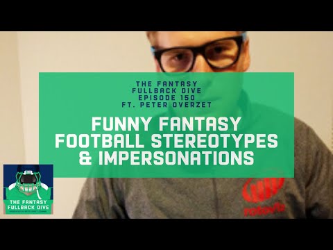 Fantasy Football Industry Stereotypes & Improv ft. Peter Overzet | DFS Podcast