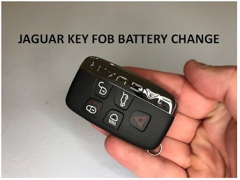 Come sostituire la batteria del telecomando della Jaguar XE?