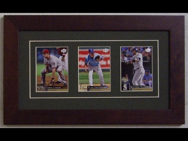 How to Frame Your Baseball Cards