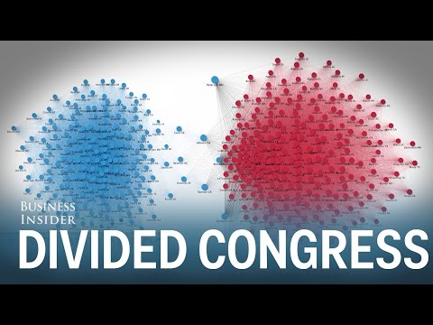 This 60-second animation shows how divided Congress has become over the last 60 years - UCcyq283he07B7_KUX07mmtA