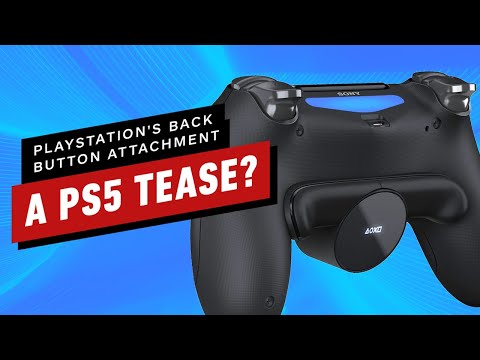 PS4's Back Button Attachment Impressions - A Tease of PS5? - UCKy1dAqELo0zrOtPkf0eTMw