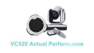 AVer VC520 Actual Performance