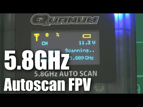 Quanum 5.8GHz autoscan FPV video receiver (part 1) - UCahqHsTaADV8MMmj2D5i1Vw