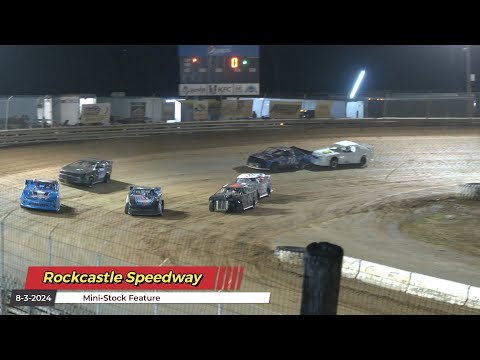 Rockcastle Speedway - Mini-Stock Feature - 8/3/2024 - dirt track racing video image