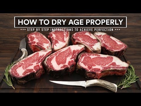 How to DRY AGE BEEF AT HOME Properly - 45 Day Aged Bone in Ribeye - UCfE5Cz44GlZVyoaYTHJbuZw